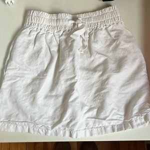 J Crew Size 00 White Skirt